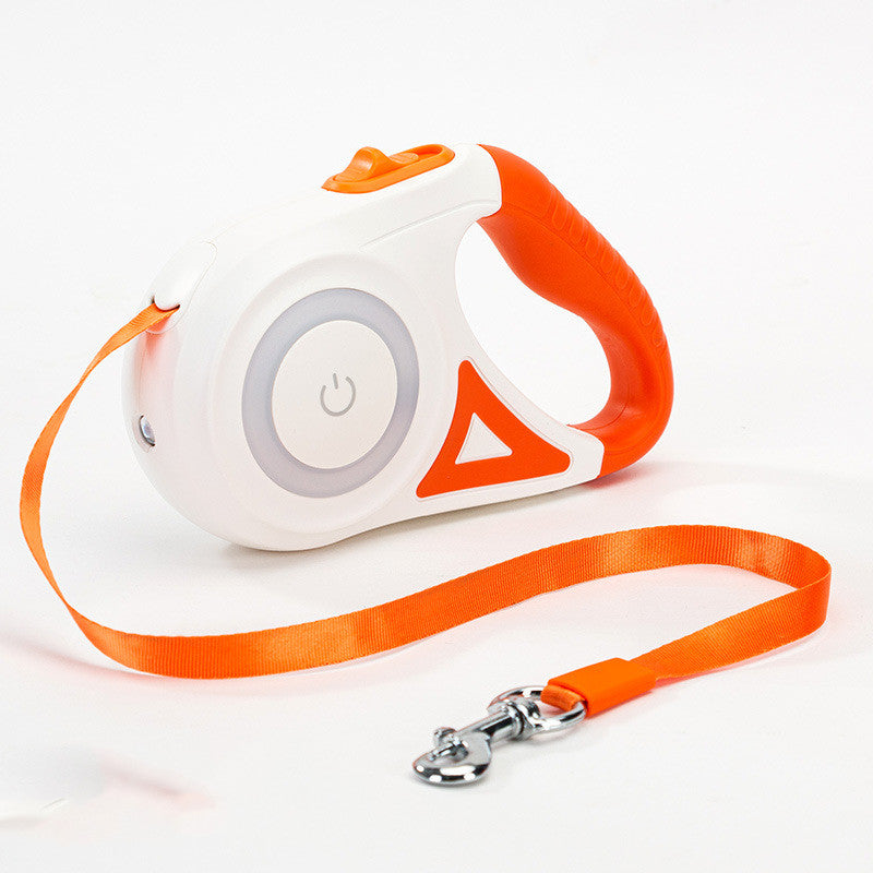 LED Dog Leash with Light for Safe and Easy Pet Walking