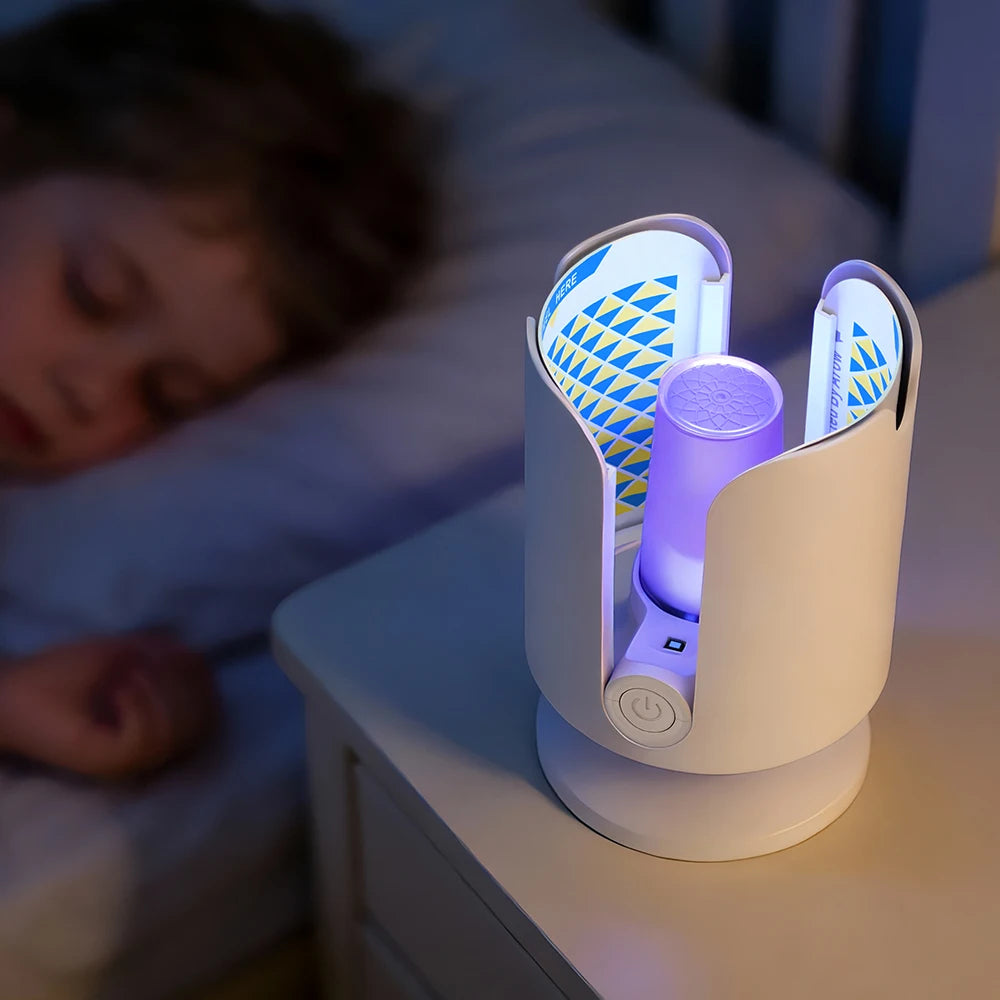 Rechargeable Mosquito Trap with UV Light for Safe Indoor Protection