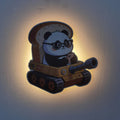 Cute Panda Wall Light for Kids Room Decoration