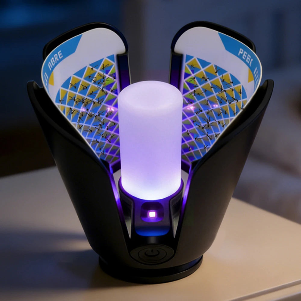 Rechargeable Mosquito Trap with UV Light for Safe Indoor Protection