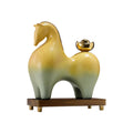 Beautiful Ceramic Horse Figurine for Home, Living Room and Table Decor
