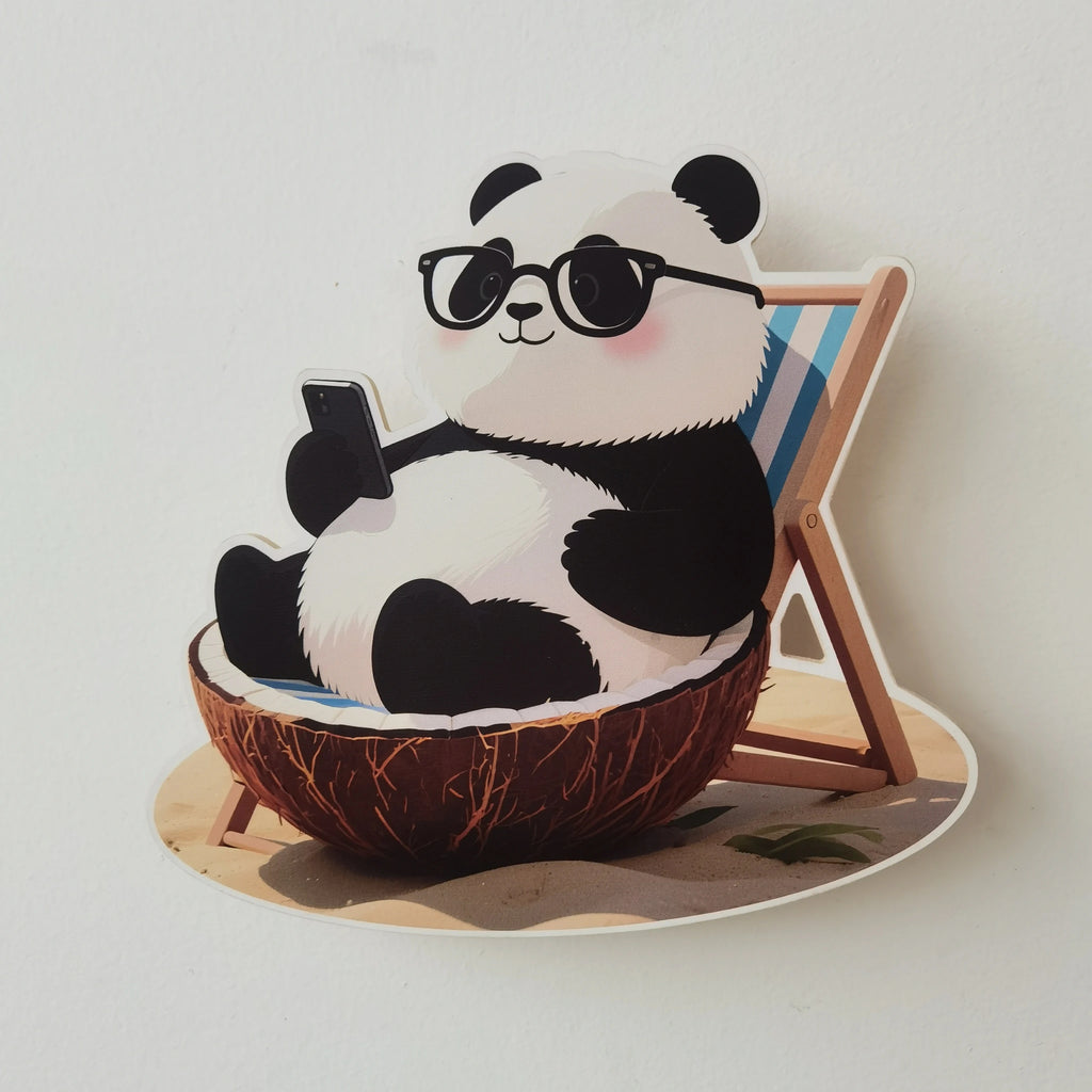 Cute Panda Wall Light for Kids Room Decoration